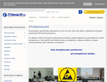 Tablet Screenshot of elektronika.sk