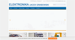 Desktop Screenshot of elektronika.com.pl